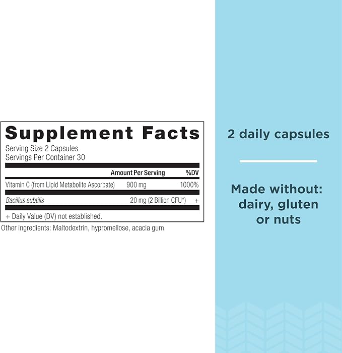Ancient Nutrition Zinc 30 Count + Vitamin C (60 Count)