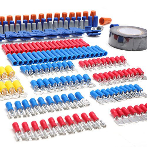 WORKPRO Crimping Tool Kit with 582PCS Heat Shrink Wire Connectors