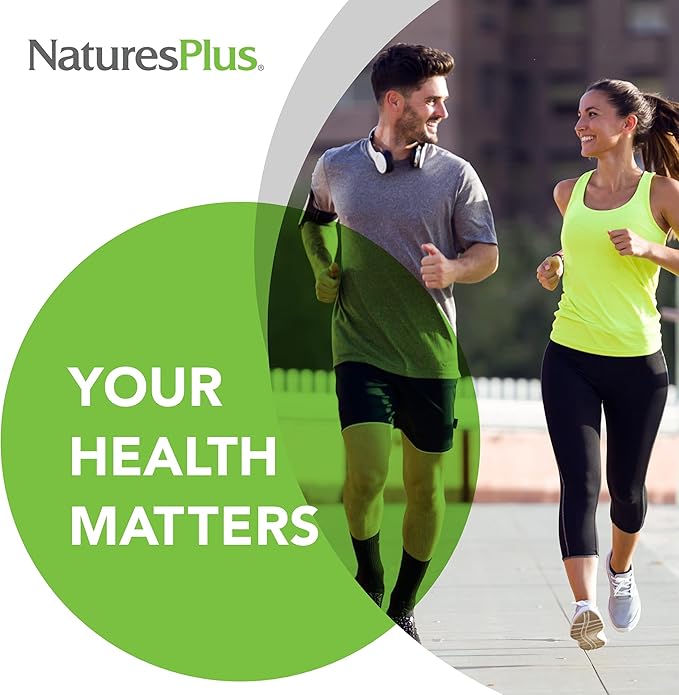 NaturesPlus Calcium/Magnesium/Vitamin D3 with Vitamin K2 - Supports Bone & Immune Health - Vegetarian, Gluten Free - 90 Tablets - 22.5 Servings