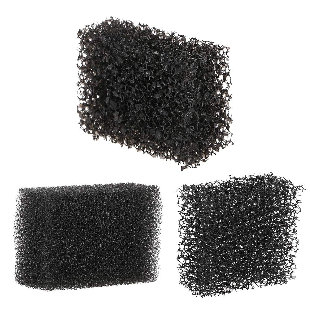 Meicoly Stipple Sponge Halloween Makeup Xmas Blood Scar Stubble Wound Cosplay Art Shaping Special Effects,3Pcs,Black