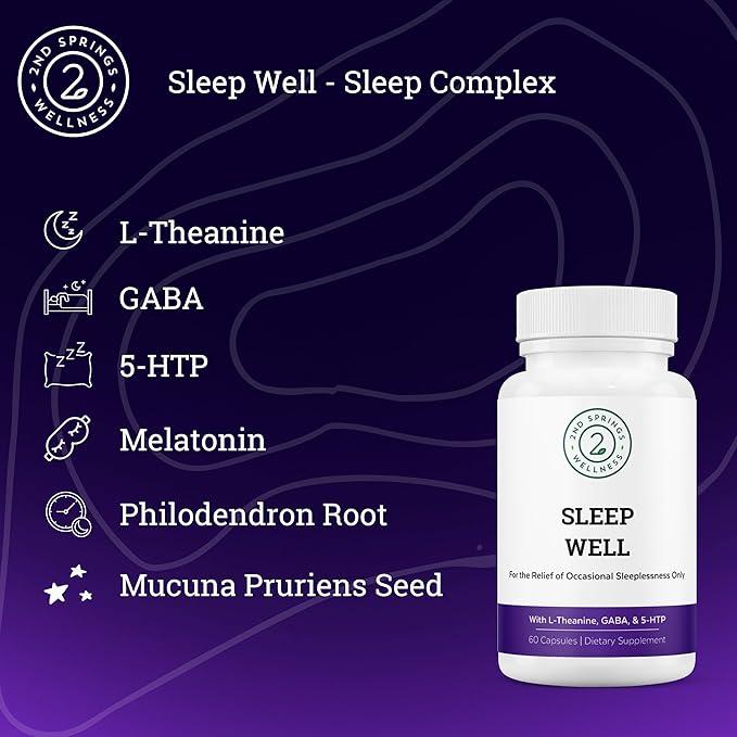 Total Wellness Bundle - 7 Mushroom Complex, Brain Support, Sleep Well, and Stress Adaptation
