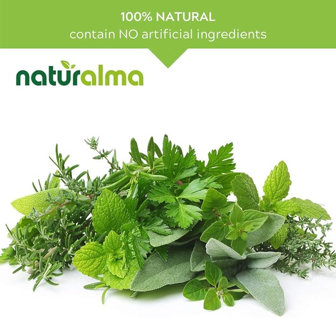 Naturalma Lemon Balm (Melissa officinalis) Leaf Alcohol-Free Tincture - 4 fl oz Liquid Extract in Drops - Herbal Supplement - Vegan