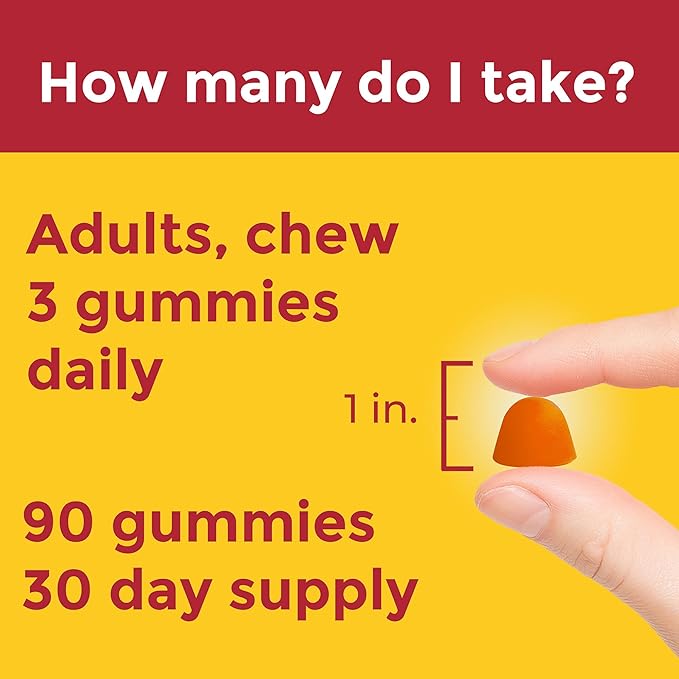 Nature Made Advanced Multivitamin Gummies for Her with Magnesium Citrate, Calcium & All 8 B Vitamins, Multivitamin for Women, 90 Gummies, 30 Day Supply