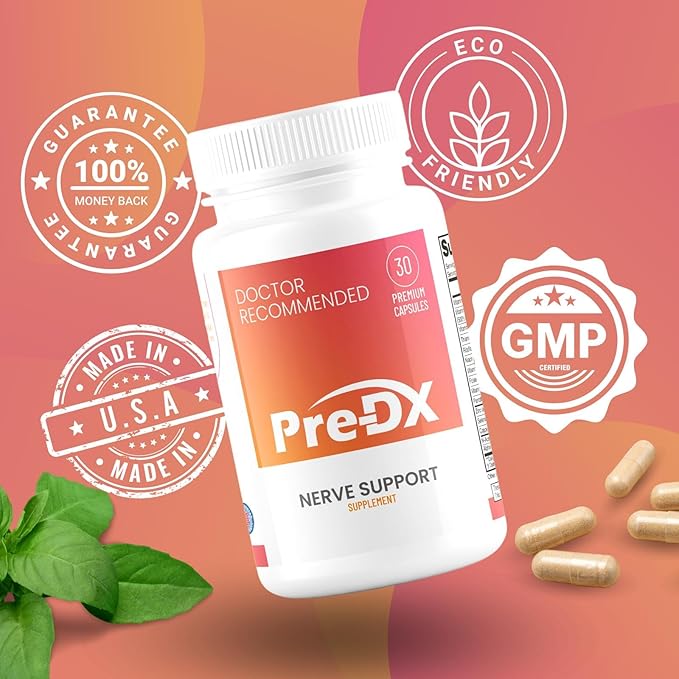 Nerve Support Supplement - Advanced L-Methylfolate Multivitamin w/Vitamin B-Complex & More for Resistance Enhancement - 3rd Party Tested L-methylfolate Supplement - 30 Capsules