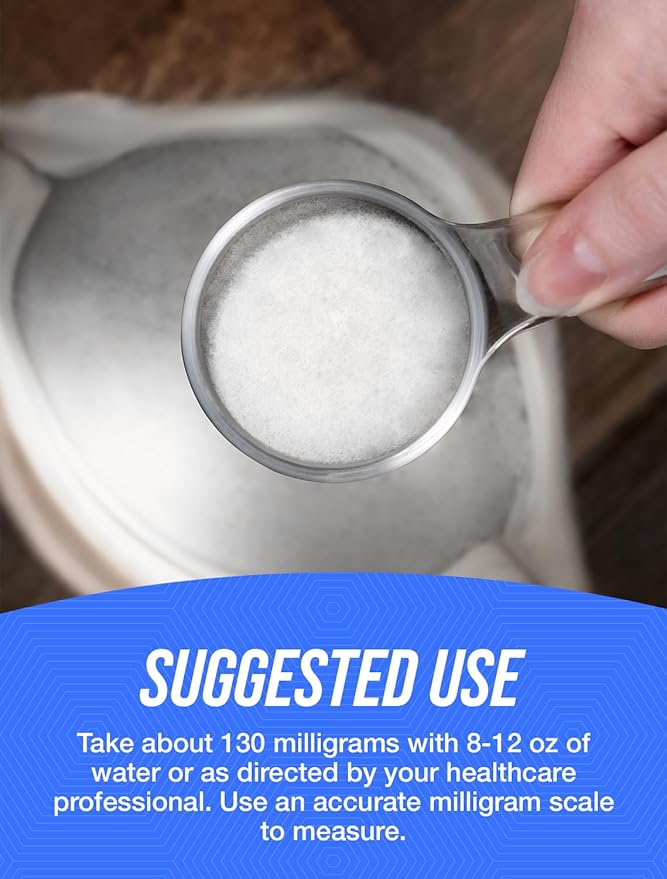 BulkSupplements.com Zinc Glycinate Powder - Zinc Supplement, for Immune Support - Gluten Free, 130mg per Serving, 500g (1.1 lbs) (Pack of 1)