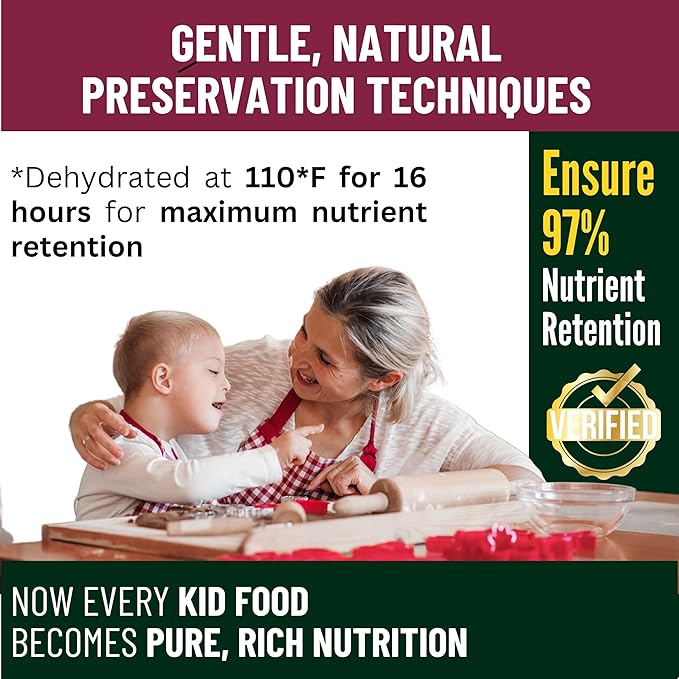 InviNutri Powder for Extreme PICKY Eaters ARFID ASD. Transform Any Food into Superfood with Organic Nutrition Boost, Invisibly Effortlessly Instantly! 40x Nutrient-Rich 30mg Sulforaphane 24 serv.
