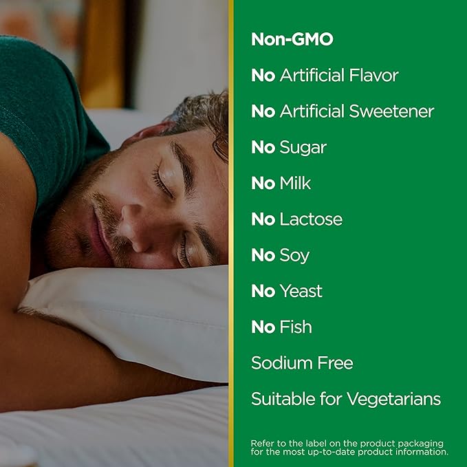 Stress Support Melatonin by Nature's Bounty, Sleep3 Maximum Strength 100% Drug Free Sleep Aid, Dietary Supplement with Ashwagandha, Time Release Technology, 10mg, 28 Tri-Layered Tablets