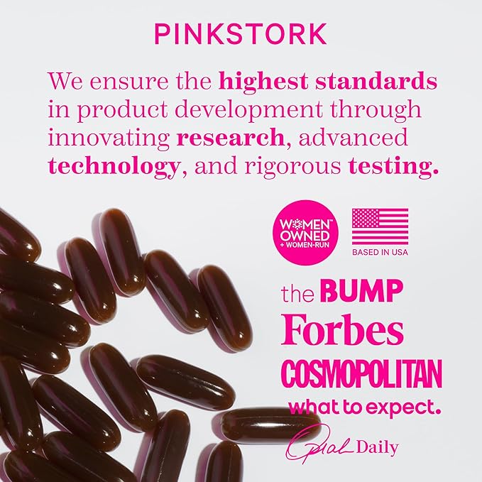 Pink Stork Sunflower Lecithin Supplement - 1200 mg for Clogged Milk Ducts - Breastfeeding Essentials for Postpartum Moms - Supports Breast Milk Flow - 60 Softgels