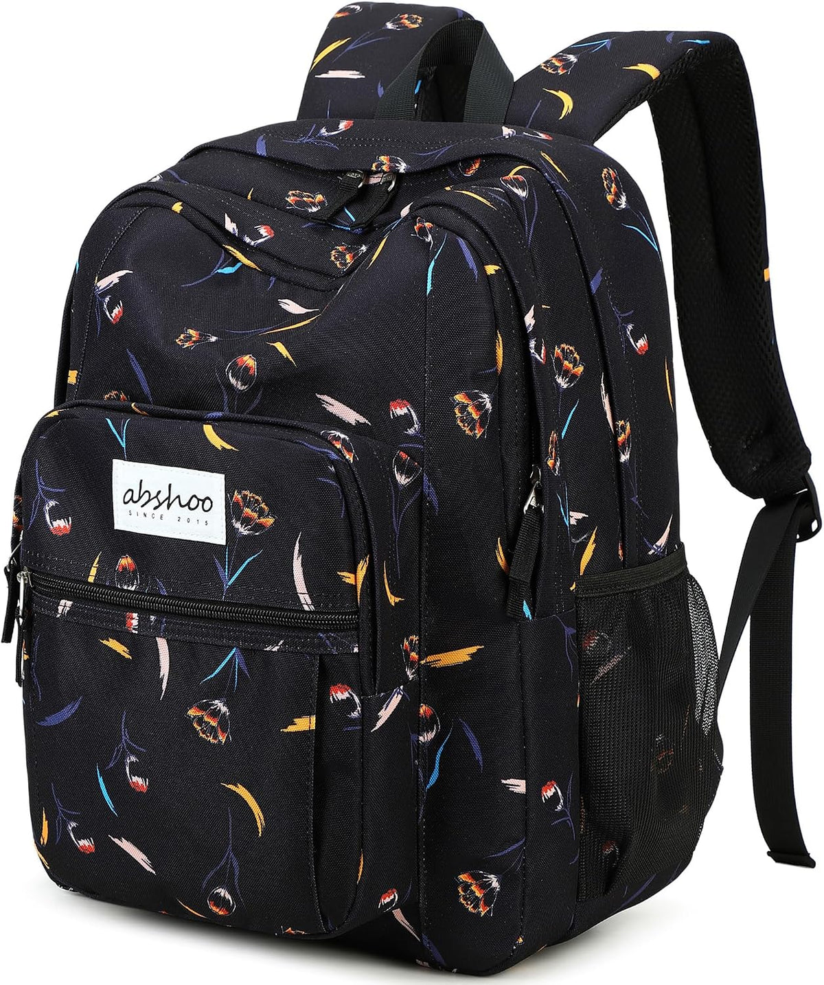 abshoo Classical Basic Womens Travel Backpack For College Men Water Resistant Bookbag (Black)