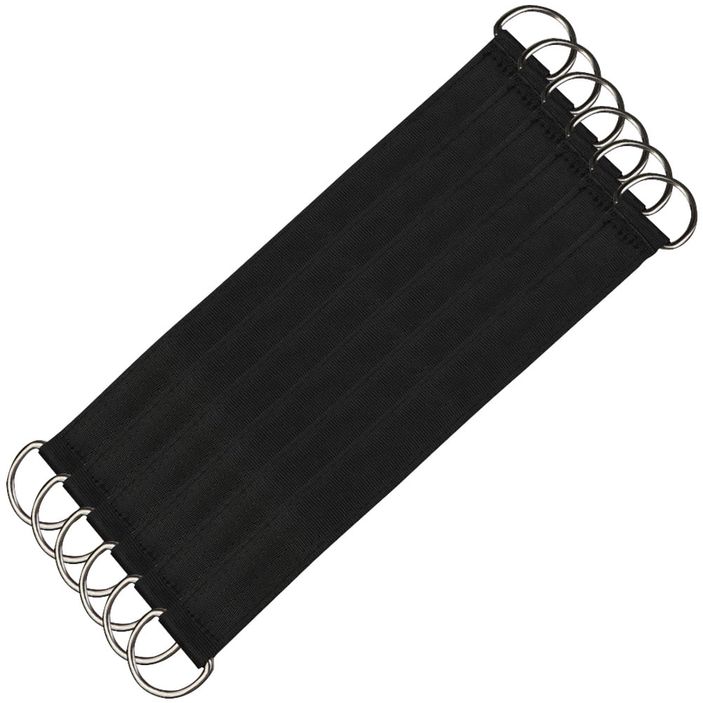 Niceauty 6Pcs Heavy Duty for Tree Swings with Black Polyester Material